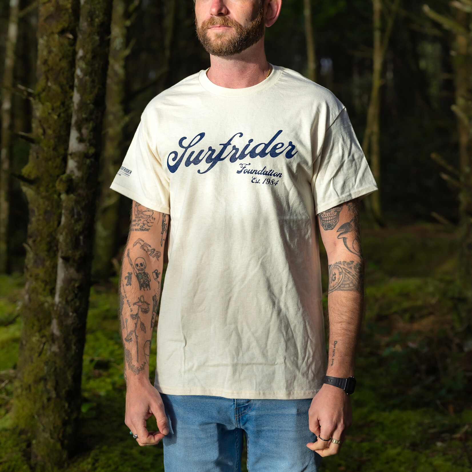 Surfrider Pacific Rim Script 1984 T-Shirt