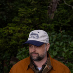 Tourism Tofino baseball cap cord cream/navy chestervan logo