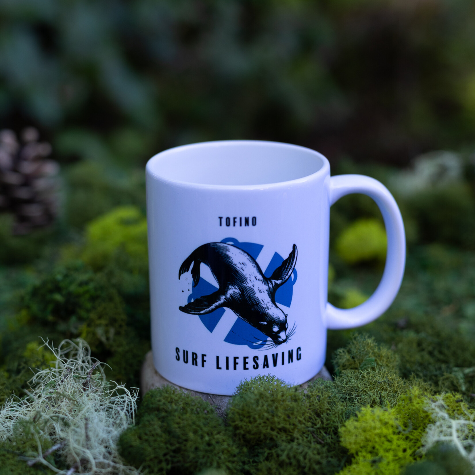 Tofino Surf Lifesaving Club TSLC Ceramic Mug