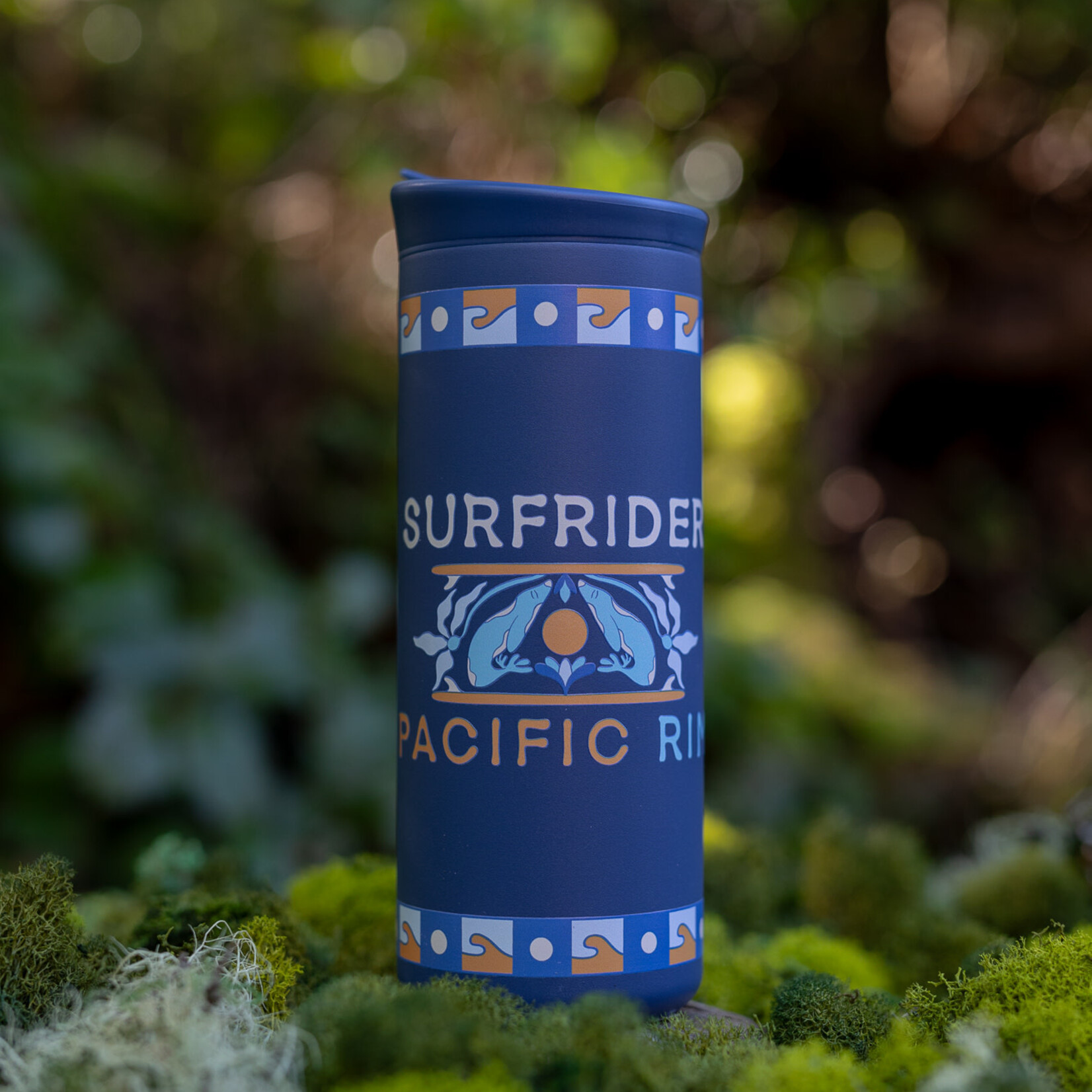 Surfrider Pacific Rim surfrider 16oz coffee insulated mug