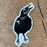 District of Tofino Poet Laureate Crow Sticker