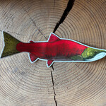 Forel Art Sockeye Sticker 8"