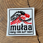 mułaa Rising tide logo square sticker