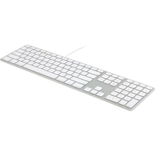 Aluminum Wired Keyboard with 10 Key 