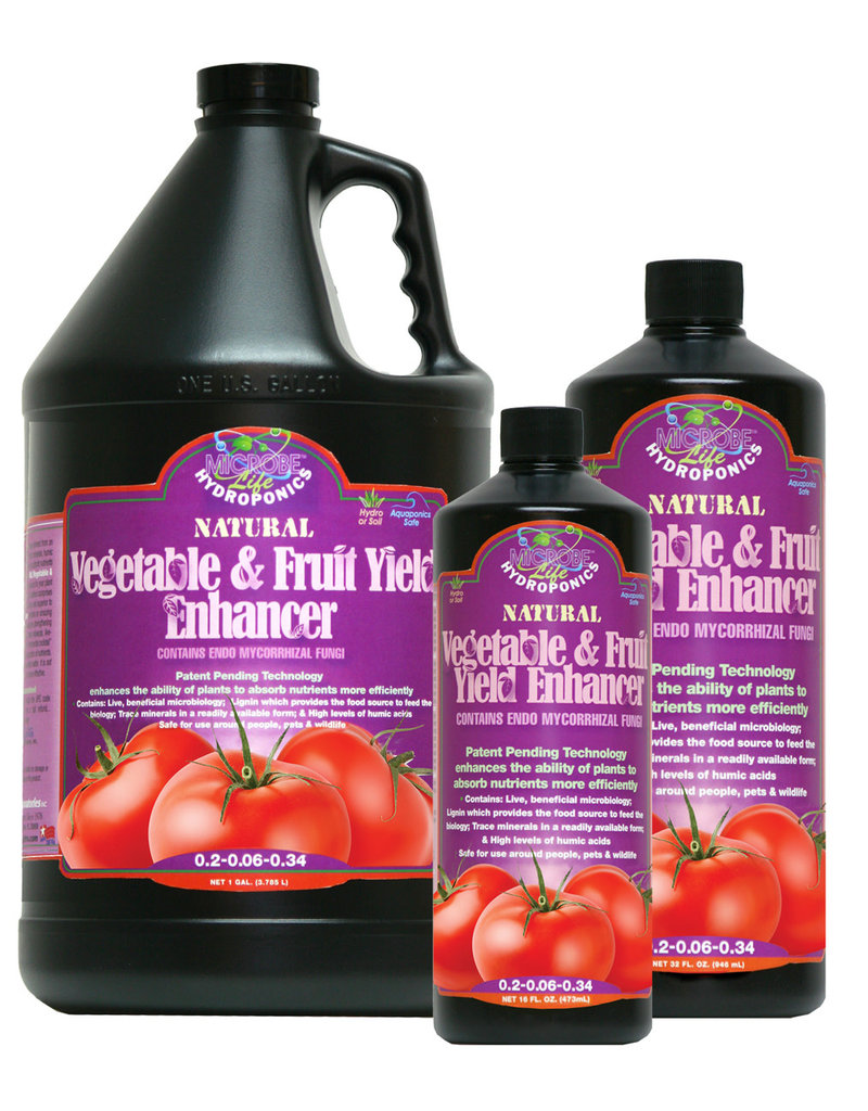 Microbe Life Hydroponics 32oz Vegetable Fruit Yield Enhancer Aquarius Hydroponics