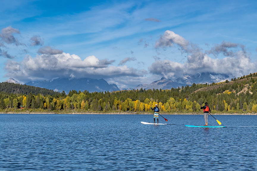 slide lake sup