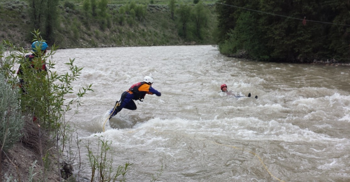 Swiftwater Rescue training