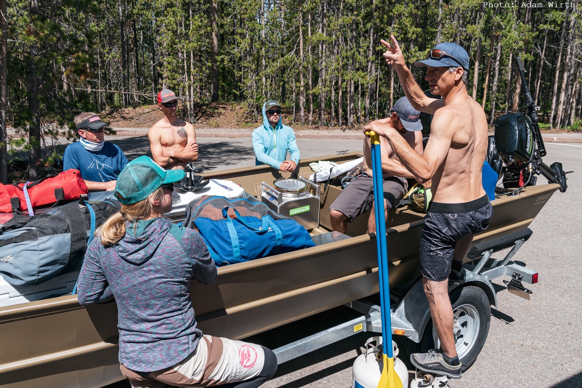 Rafting in the Tetons