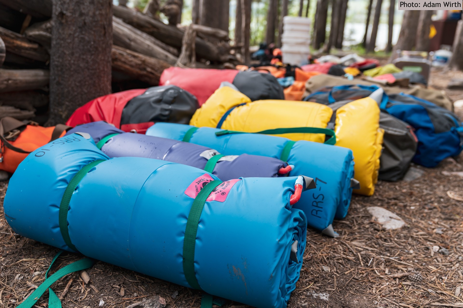 Rafting in the Tetons