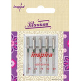 Inspira INSPIRA QUILTING TITANIUM NEEDLES 90/14 130/705HQ