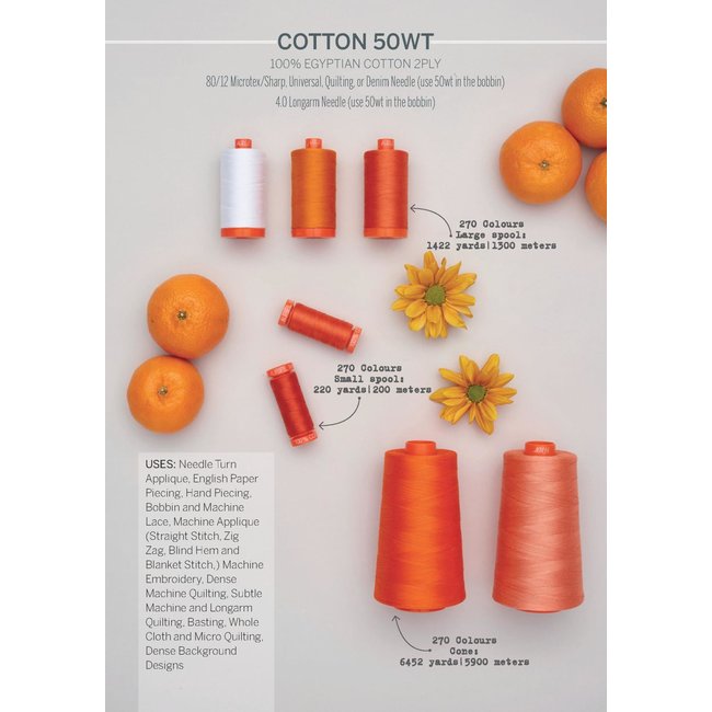 AURIFIL 50 WT CARAMEL 2210