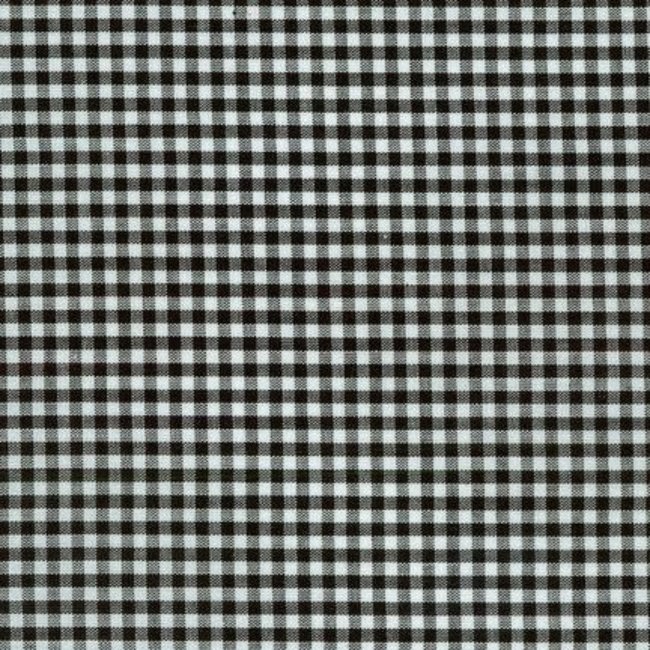 Carolina Gingham 1/8 Black per cm or $19/m