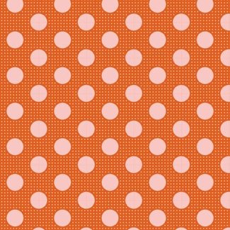 Tilda Tilda Basics Medium Dots, Ginger 130007 $0.20 per cm or $20/m