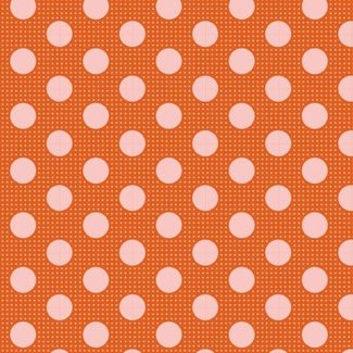 Tilda Tilda Basics Medium Dots, Ginger 130007 $0.20 per cm or $20/m