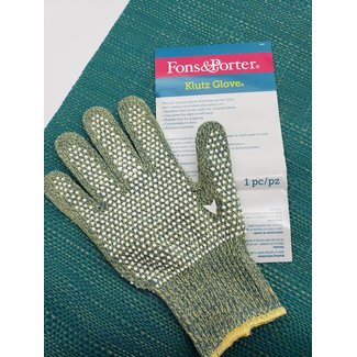 Fons & Porter KLUTZ GLOVE (SAFE ROTARY CUTTING) LARGE