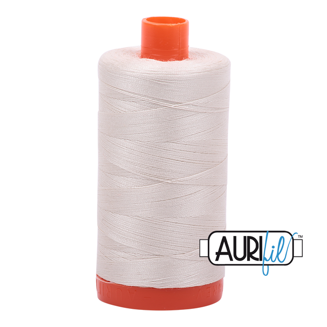 AURIFIL 50 WT Silver White 2309