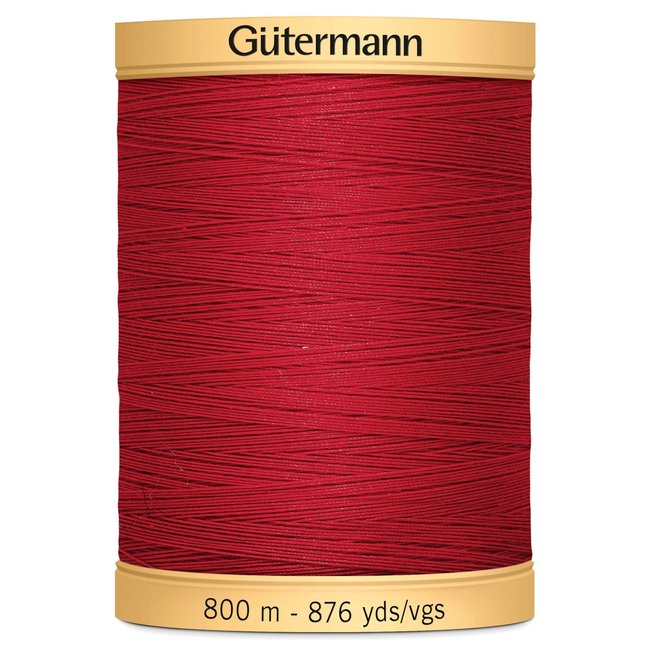 Col.2074 Gutermann Cotton 800m Blood Red