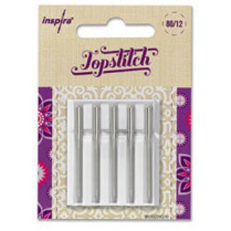 Inspira TOPSTITCH NEEDLES 100/16 130/705 MET   5PC.