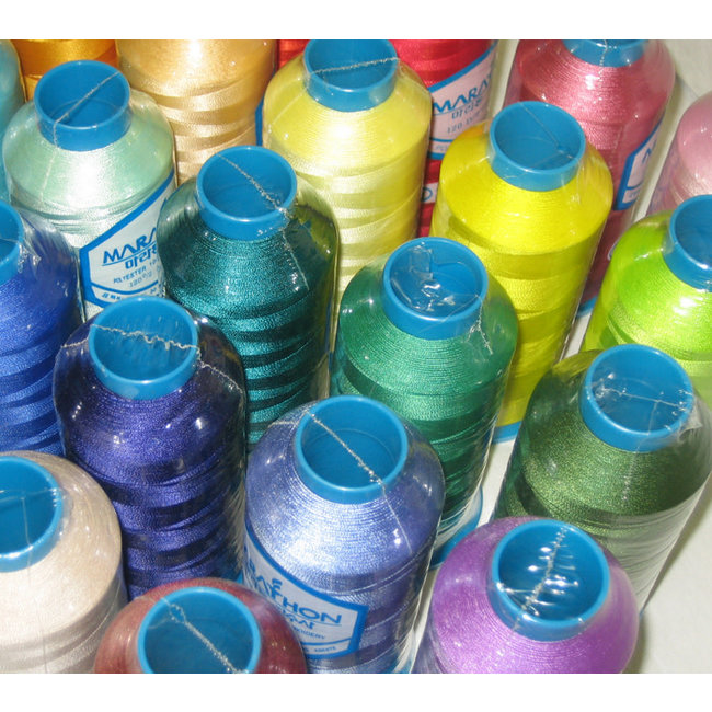 Colour 2297 Silver Grey - 5000mtr POLY EMBROIDERY THREAD