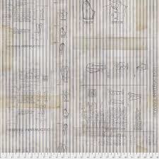 Tim Holtz SEWING INSTRUCTIONS BY TIM HOLTZ $0.16 PER CM OR $16 PER METRE