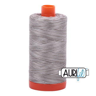 AURIFIL AURIFIL 50 WT VARIEGATED SILVER FOX 4670