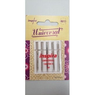 Inspira INSPIRA UNIVERSAL NEEDLES 80/12 130/705H 5 pack