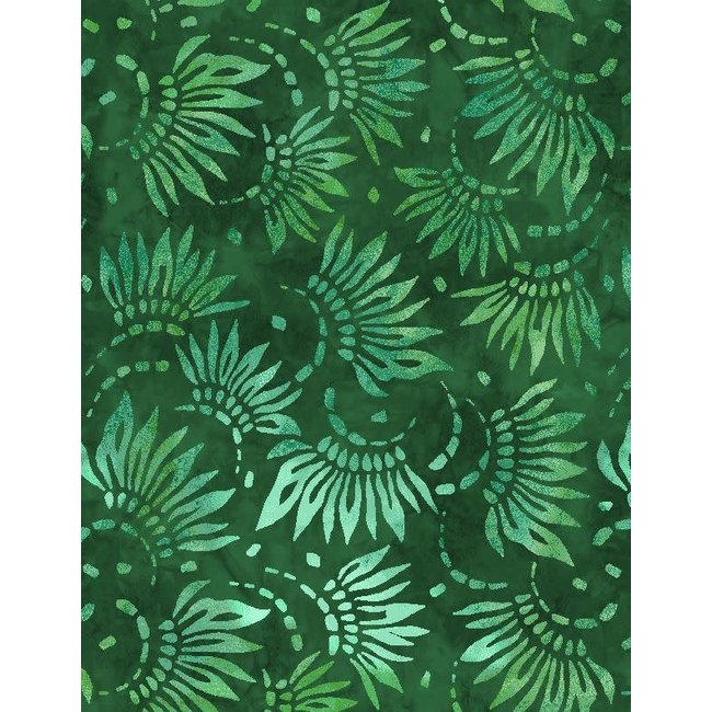 Essentials - Petals, Green, 108" WIDE, PER CM or $32/M