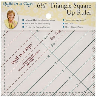 Quilt In A Day 6 1/2” TRIANGLE SQUARE UP RULER