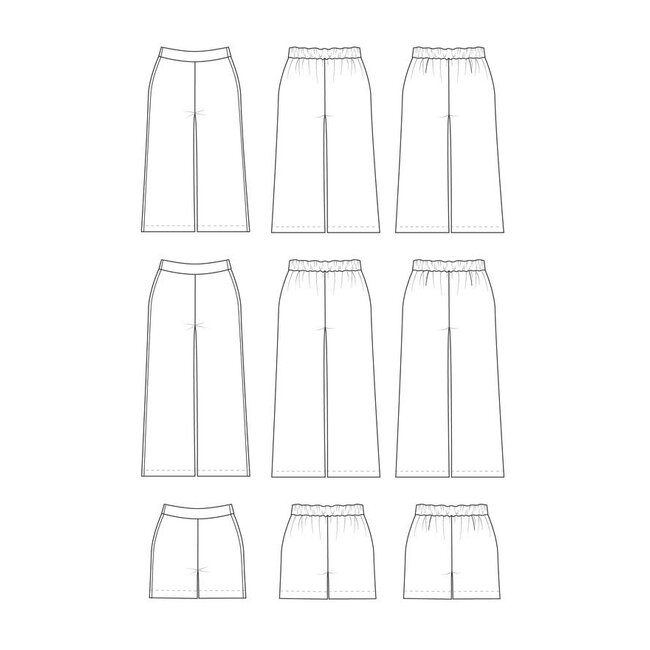 Calder Pants & Shorts Pattern 12-32