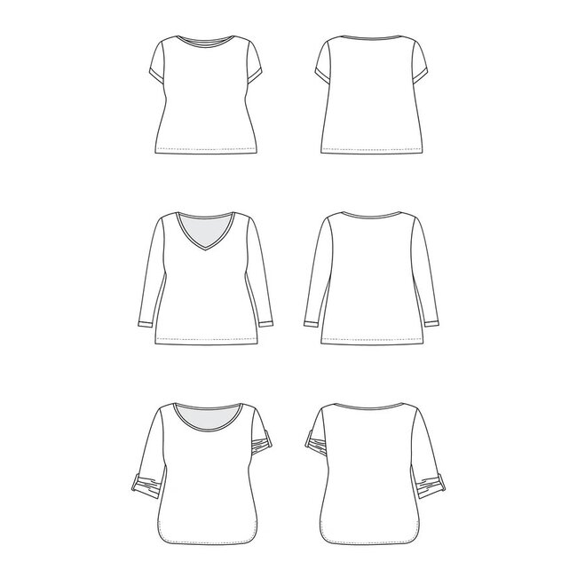 Concord T-Shirt Pattern 12-28 (Cup C-H)