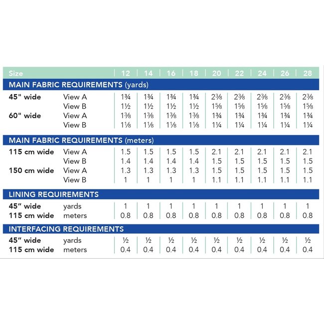 Ellis Skirt Pattern 12-28 (Apple & Pear Fit)