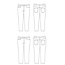 Ames Jeans Pattern 12-28 (Apple & Pear Fit) - new! 12-32