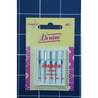 Inspira INSPIRA DENIM NEEDLES ASST. SIZES