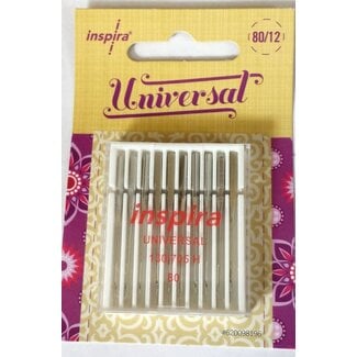 Inspira UNIVERSAL NEEDLES 80/12 10 pack