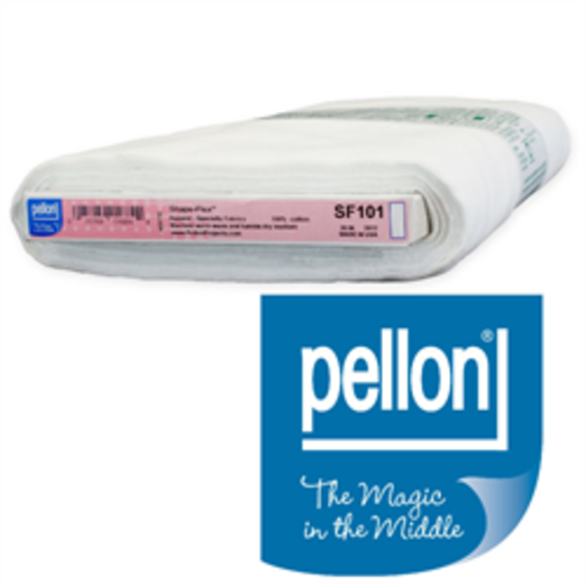 Pellon SF101 SHAPE-FLEX FUSIBLE WOVEN INTERFACING 20" WIDE WHITE  /CM OR $13/M