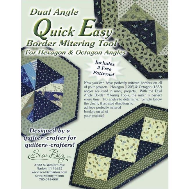 EASY BORDER MITERING TOOL - Stitch by Stitch