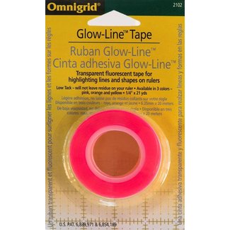 Omnigrid OMNIGRID GLOW-LINE TAPE, PINK, YELLOW & ORANGE