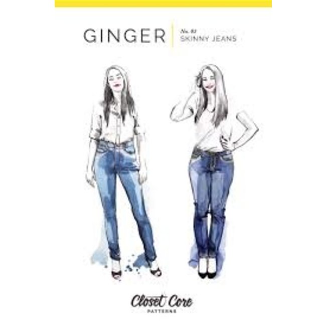 Closet Core - Ginger Skinny Jeans Pattern 0-20