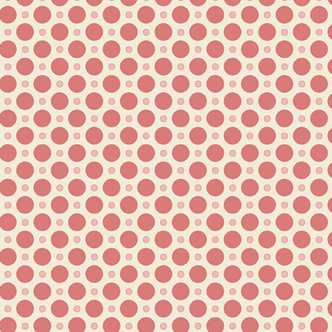 ANNA Ladybug, Cream, PER CM OR $20/M
