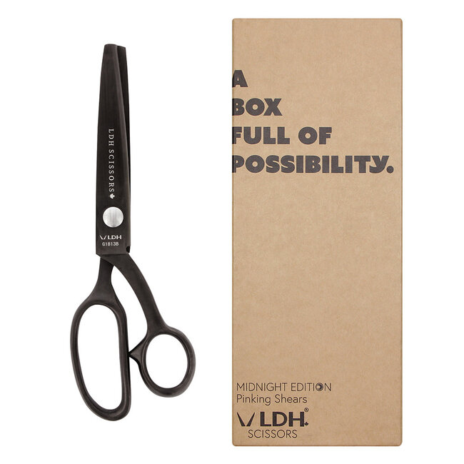 PINKING SHEARS 9" - MIDNIGHT EDITION