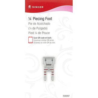 Singer FOOT, 1/4" PIECING (S.O. MOST) SINGER PKG