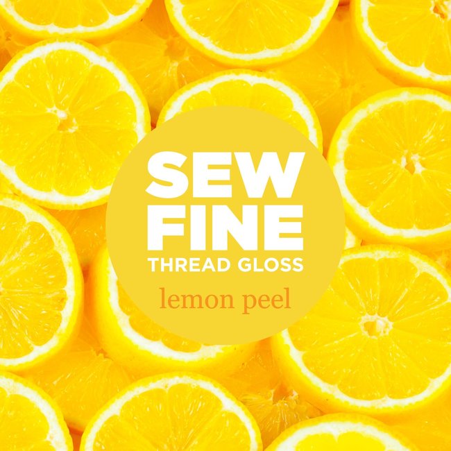 Sew Fine Thread Gloss: Lemon Peel 0.5 oz