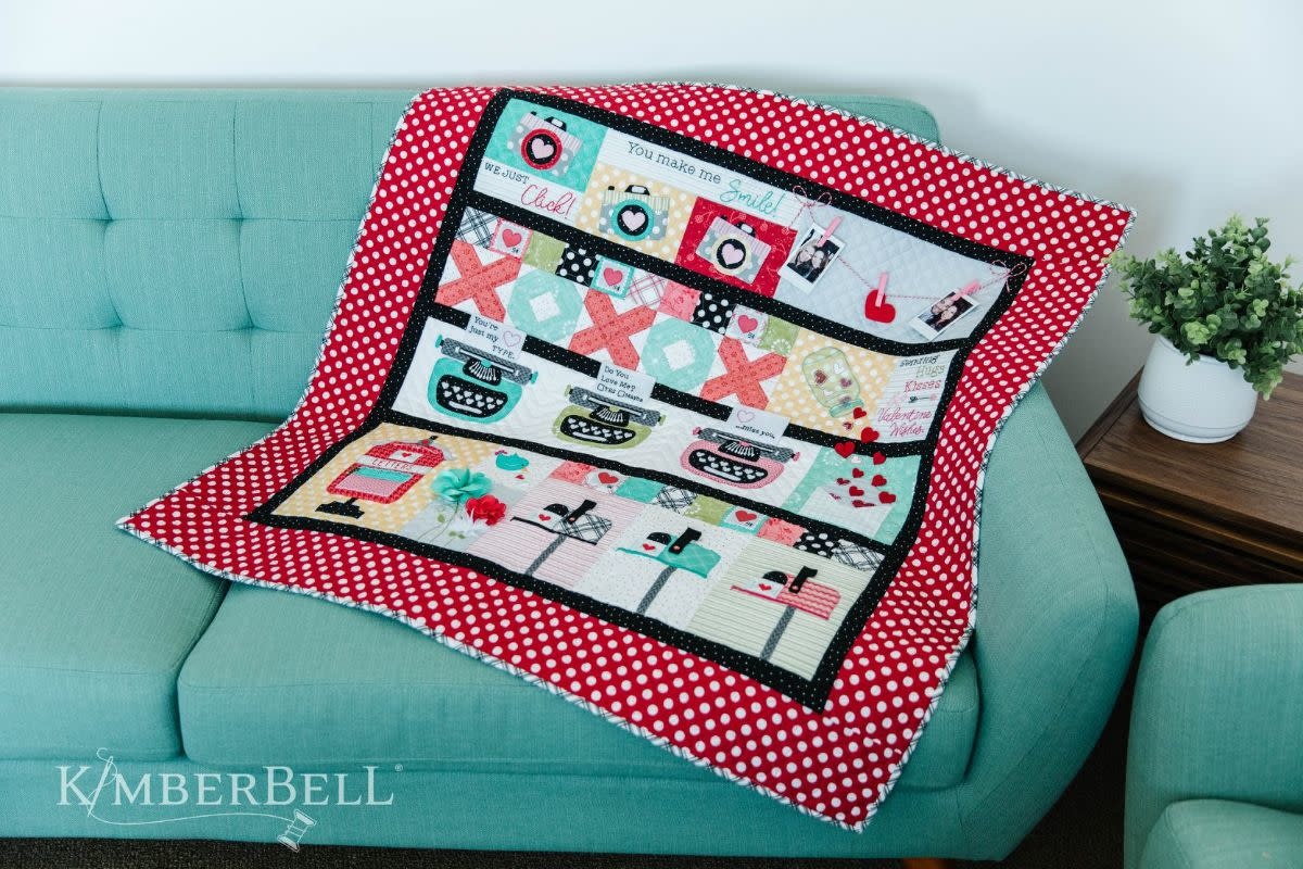 Kimberbell Designs Love Notes Mystery Quilt - Sewing only version