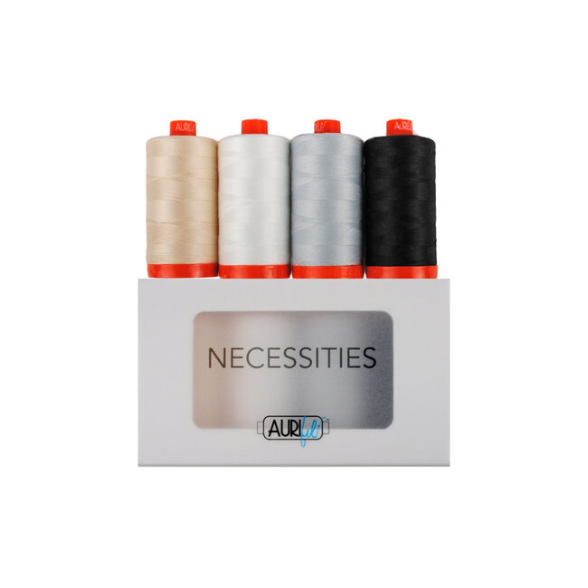 AURIFIL NECESSITIES COLLECTION 4 LARGE SPOOLS