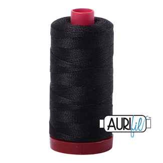 AURIFIL AURIFIL 12 WT VERY DARK GREY 4241