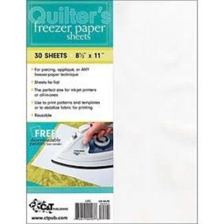 C & T Publishing Quilters Freezer Paper 8 1/2 x 11 30 per pack