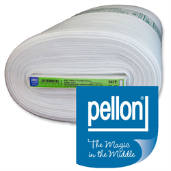 Pellon Fusible Fleece - 987F 44" wide per cm or $18/m