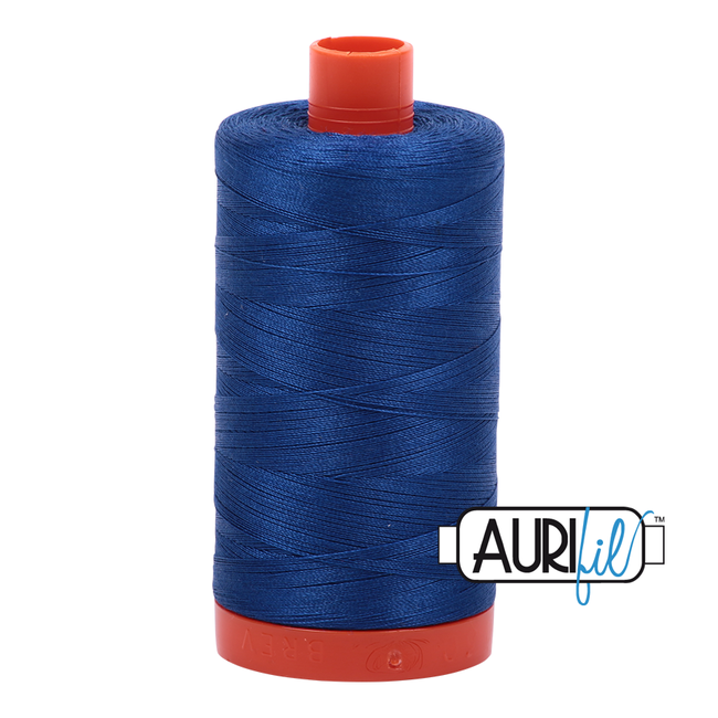 AURIFIL 50 WT Dark Cobalt Blue 2740