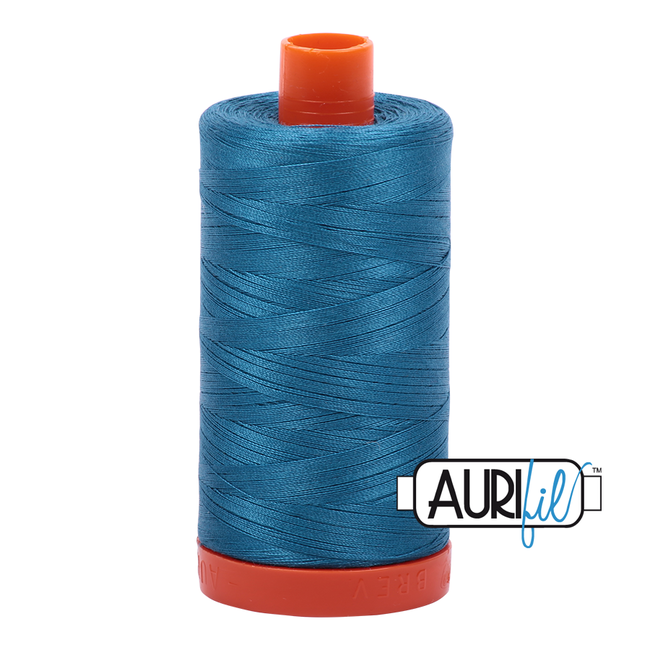 AURIFIL 50 WT Medium Teal 1125