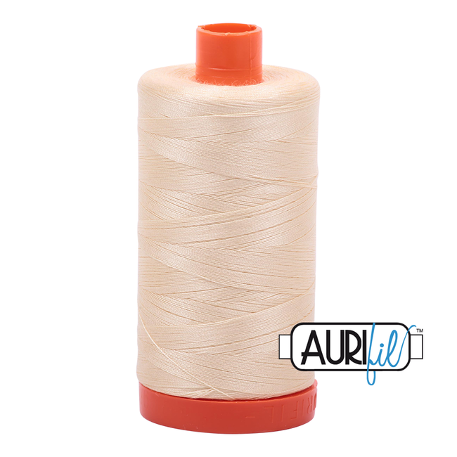 AURIFIL 50 WT Butter 2123